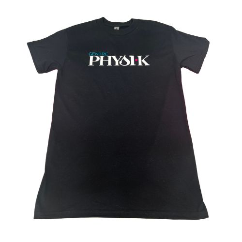 T-Shirt noir devant- Physik