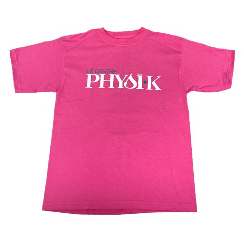 T-Shirt rose - Physik (Devant)