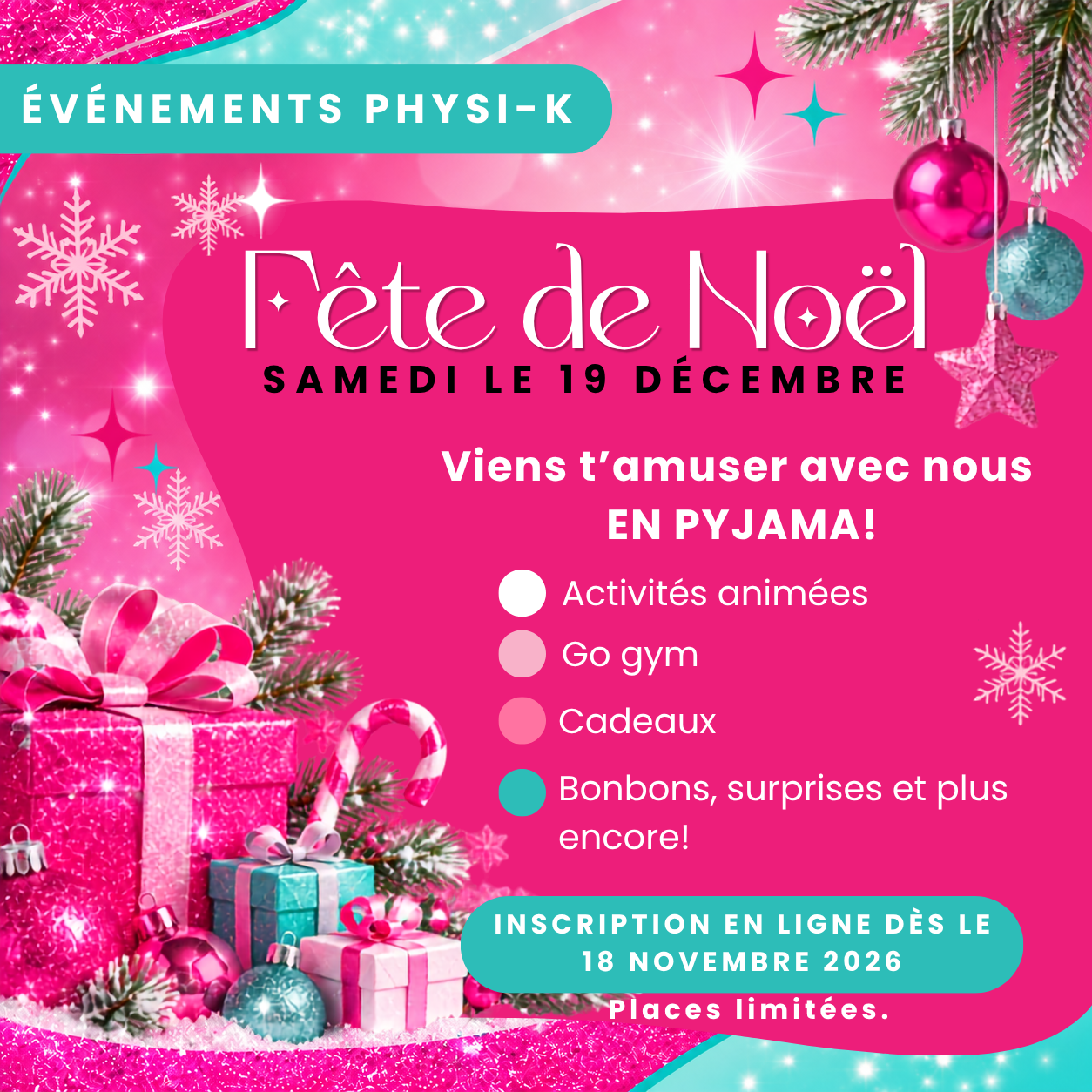 Fête de Noël chez Physik